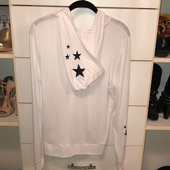 PINK white hoodie *NEVER WORN* - Picture 3 of 4